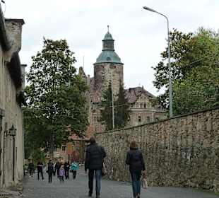 Aufgang zur Burg Czocha