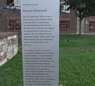 Ehrenmal Ulmer Pioniere