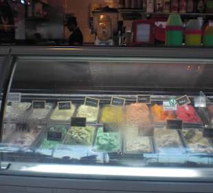 Viele Sorten Eis