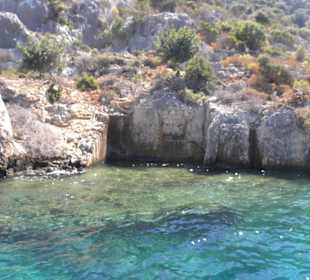 Versunkene Stadt der Lykier