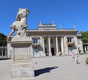 Łazienki królewskie, park