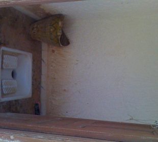 Toilette in den Höhlenwohnungen