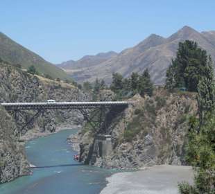 Brücke überden Waiau River