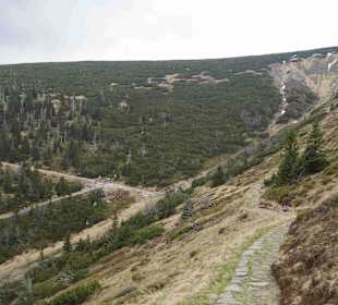 Berg Schneekoppe/Śnieżka