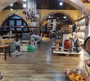 Ansicht Geschäft in der Altstadt von Chania