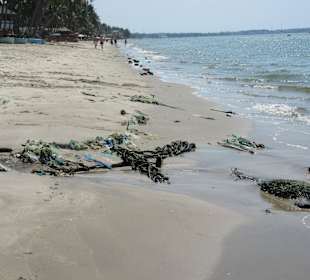 Strandidyll neben dem Hotelstrand