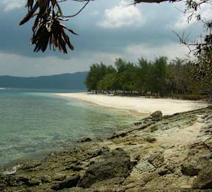 Traumstrand auf Gilli Nanggu