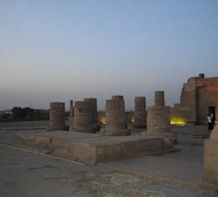 Der Tempel von Kom Ombo.
