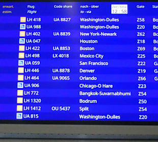 Im August 2021 am Flughafen Frankfurt