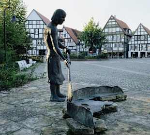 Salzsiederdenkmal am Salzhof