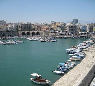 Přístav v  Heraklionu