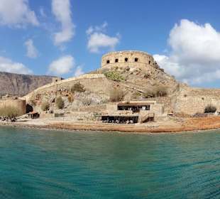 Spinalonga vom Boot aus
