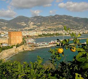 Blick vom Burgberg Alanya