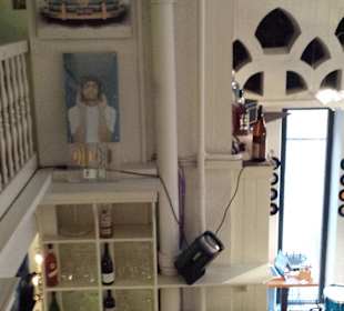 Blick vom Obergeschoss