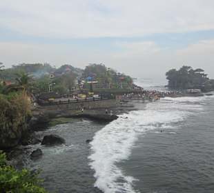 Entlang des Strandes