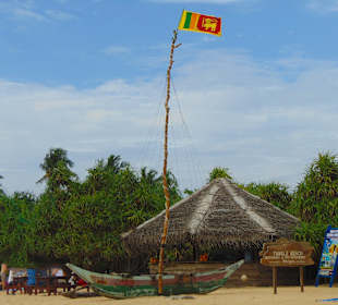 Jungle Beach Bar in Ahungalla