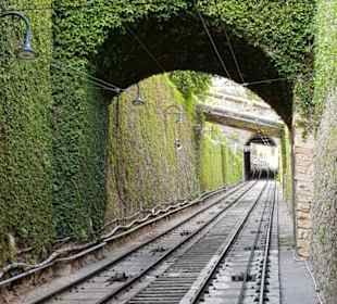 Zahnradbahn in die Citta Alta