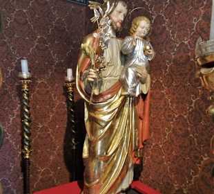 Prozessionsfiguren im Gärtner- und Häckermuseum
