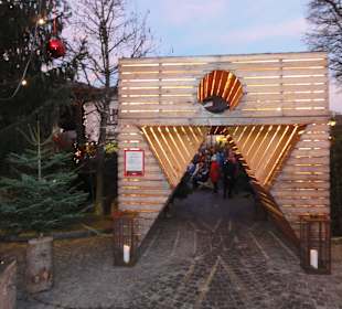Zugang Wintermarkt