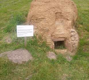 Keltischer Rennoven zur Eisengewinnung