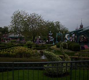 Gartenanlage im Disneyland