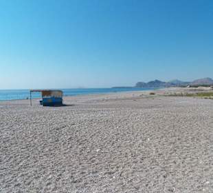 Traganou Beach, Wunderschöner Kiesstrand