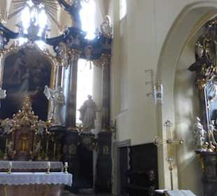 In der Stadtpfarrkirche / im Steigerwald-Dom