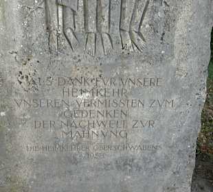 Denkmal der Heimkehrer Offingen