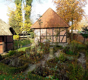 Bauerngarten in der Museumsanlage