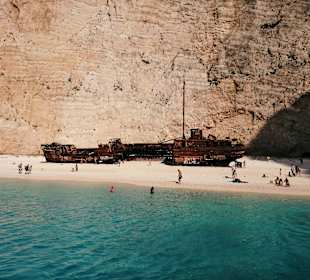 Bucht Navagio / Schmuggler Bucht / Schiffswrack