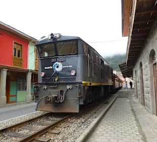 Der Zug wird bereitgestellt