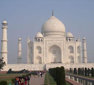 Taj Mahal am Morgen