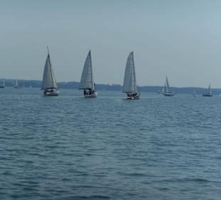 Żeglowanie po jeziorze Niegocin