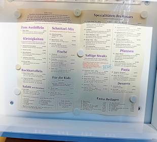 Die Speisenauswahl