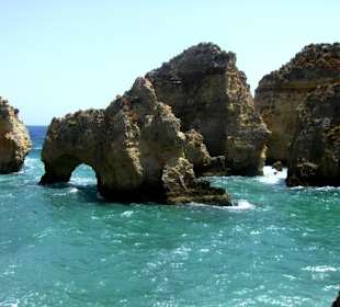 Klippen bei Lagos ca. 2 km entfernt