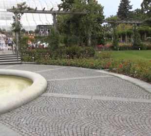 Äußerer italienischer Rosengarten