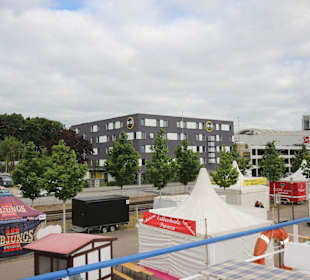 Spektakel am Bahnhofskai