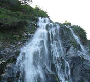 Wspaniały wodospad.