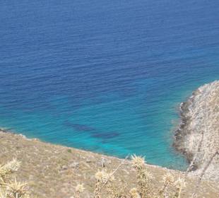 Blick von der Burg hinunter