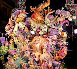 Fin de semana en fallas de valencia