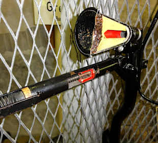 Selbstschuss-Anlage als Modell