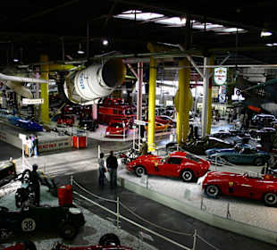 Blick in eine Ausstellungshalle