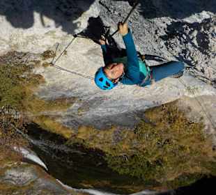 Klettersteig Dalfazerwasserfall