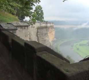 Entlang der Festungsmauer