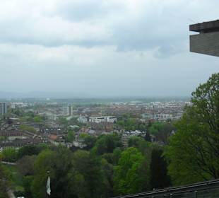 Blick vom Schlossberg über Freiburg