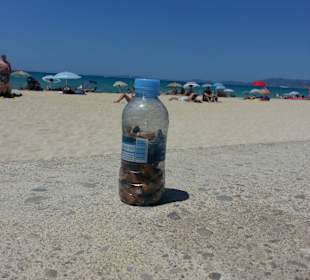 Keine eigene Kippe am Strand 