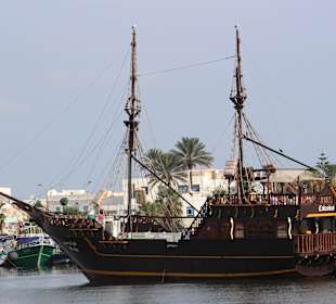 Piratenschiff in Mahdia