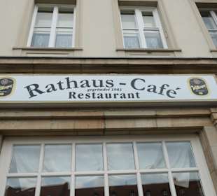 Zum Abendessen im  Rathaus-Café – Rathausstuben