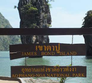 Ausflug zum James Bond Felsen