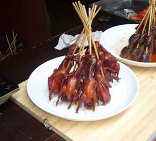 Essen in der Altstadt von Shanghai